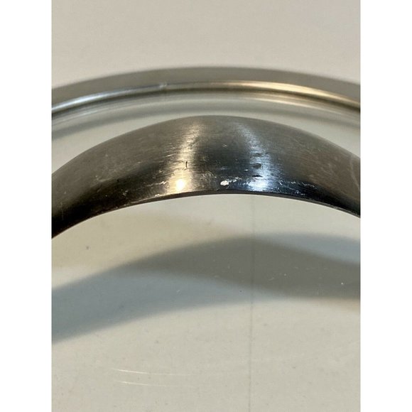 Calphalon Glass/Metal Replacement Lid 8.25" Outside Over Handle 6.75" Inner - Picture 3 of 5